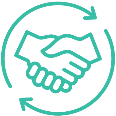 icon of shaking hands